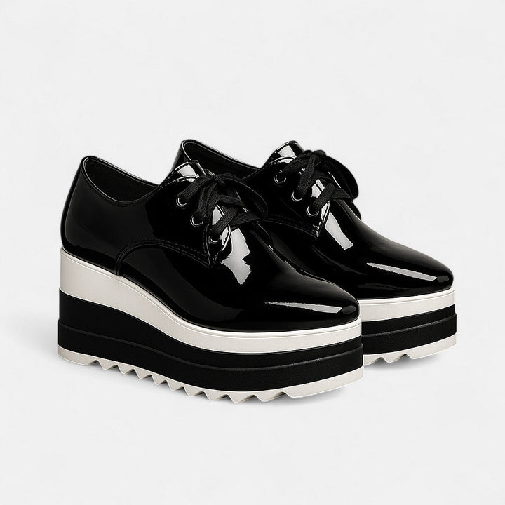 Chiara Derby Orthopédique à Semelle Élevée