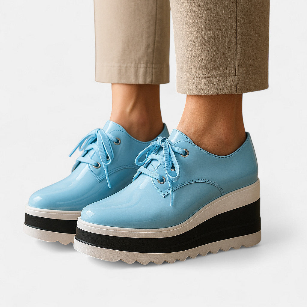 Chiara Derby Orthopédique à Semelle Élevée