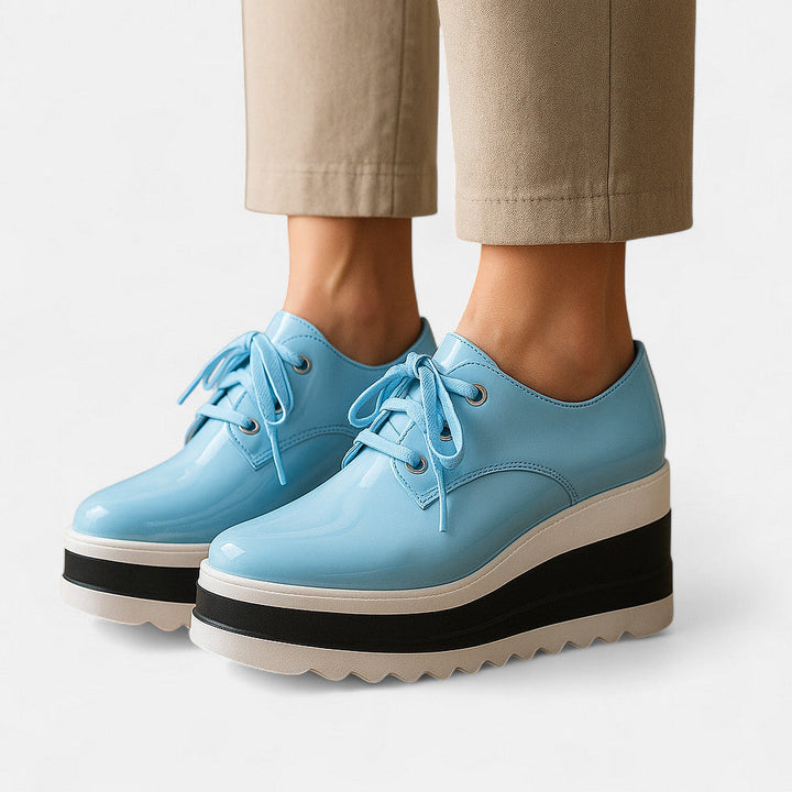 Chiara Derby Orthopédique à Semelle Élevée