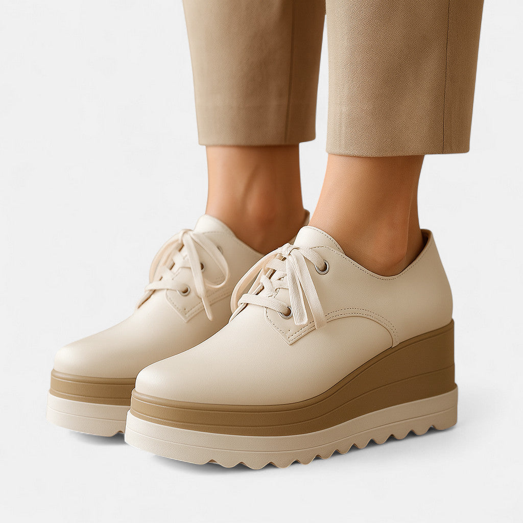 Chiara Derby Orthopédique à Semelle Élevée