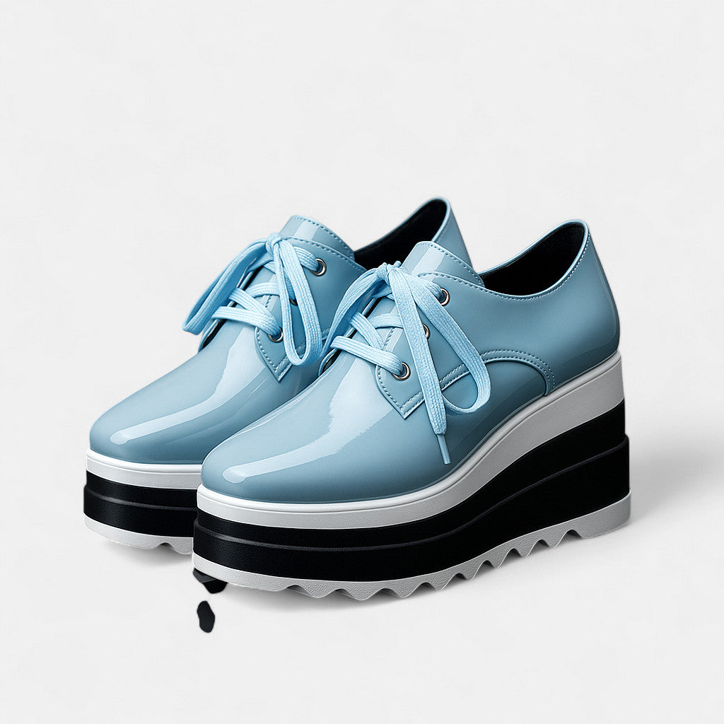 Chiara Derby Orthopédique à Semelle Élevée